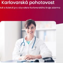 K aplikaci on-line pohotovosti je registrováno skoro dvacet tisíc obyvatel Karlovarského kraje