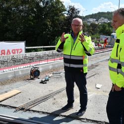 Karlovy Vary: Chebský most III se připravuje na zahájení školního roku