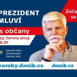 Karlovy Vary: Prezident bude besedovat s občany, rezervujte si své místo