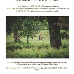 Karlovy Vary: Slavte s námi Den Cyklostezky Ohře 2022