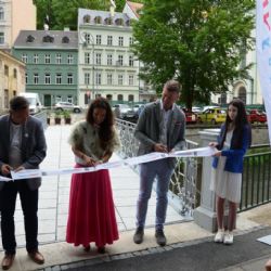 Karlovy Vary: Zrekonstruovaná Goethova lávka byla slavnostně otevřena