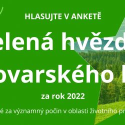 Kraj opět udělí Zelenou hvězdu za významný počin v oblasti životního prostředí a ekologie