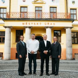 Kraslice: Potomci Julia Meinla navštívili rodné Kraslice