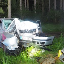 Merklín: Řidič vozidla svým zraněním bohužel podlehl