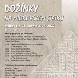Region: Dožínky na milíkovském statku