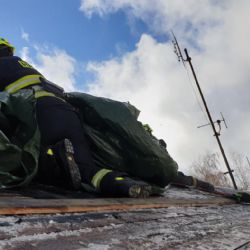 Region: Hasiči vyjížděli ve stovkách případů k popadaným stromům