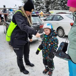 Region: Krušné hory navštívila paní Zima i s policejními preventistkami