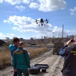 Region: Moderní dron geodetů ze Sokolovské uhelné mapuje dosud nepřístupné oblasti