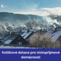 Region: Nízkopříjmové domácnosti opět dosáhnou na kotlíkové dotace
