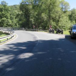 Rovná: Řidič motocyklu byl letecky transportován do nemocnice