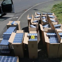 Sokolovsko: Ve vozidle převážel tisíce cigaret bez označení