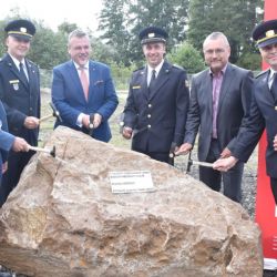 V Ostrově je zahájena stavba nové stanice profesionálních hasičů