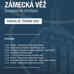 Zámecká věž se otevře veřejnosti a nabídne interaktivní výstavu o Slavných lázeňských městech Evropy