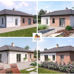 Necelých sto metrů zástavby nabízí úžasný prostor pro rodinu