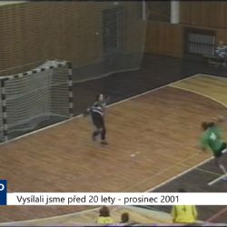 2001 – Cheb: Házenkářky udolaly soupeřky z Hané (TV Západ)
