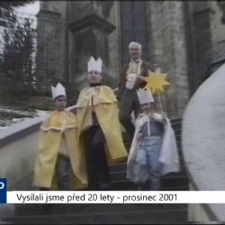 2001 – Cheb: Na Tříkrálovou sbírku dorazí 1500 dětí (TV Západ)