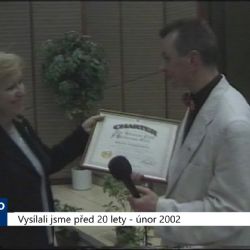 2002 – Cheb: Byla založena pobočka humanitárního Kiwanis Clubu (TV Západ)