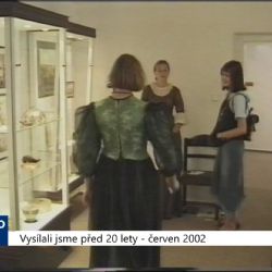 2002 – Cheb: Den otevřených dveří muzea využily stovky lidí (TV Západ)