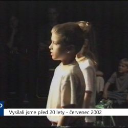 2002 – Cheb: Děti z Renety nacvičily pohádku Brémští muzikanti (TV Západ)