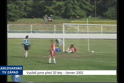 obrázek:2002 – Cheb: Fotbalový Union desklasoval Nepomuk 7:0 (TV Západ)