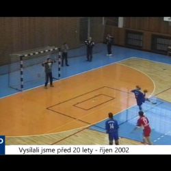 2002 – Cheb: Házenkářky nestačily na slovenského mistra až v závěru (TV Západ)