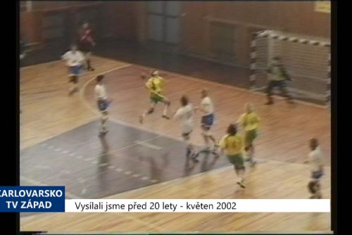 Foto: 2002 – Cheb: Házenkářky porazily Plzeň a postoupily do Interligy (TV Západ)