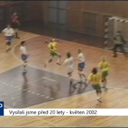 2002 – Cheb: Házenkářky porazily Plzeň a postoupily do Interligy (TV Západ)