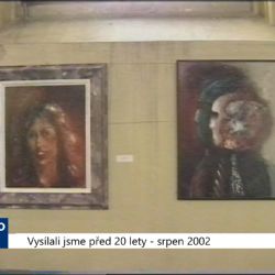 2002 – Cheb: Josef Fleischman má první samostatnou výstavu (TV Západ)