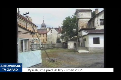 Foto: 2002 – Cheb: Město nabízí k pronájmu bývalý pivovar (TV Západ)