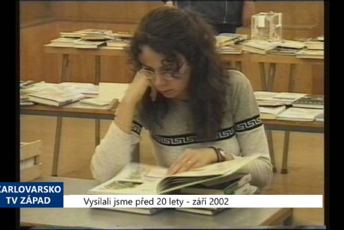 obrázek:2002 – Cheb: Město převezme okresní knihovnu (TV Západ)