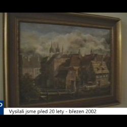 2002 – Cheb: Na Růžovém kopečku vystavují díla nejen Václava Kadlece (TV Západ)