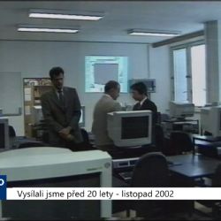 2002 – Cheb: Nová počítačová učebna vyšla na 1,3 milionu korun (TV Západ)