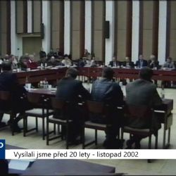 2002 – Cheb: Nové Zastupitelstvo napoprvé nezvolilo vedení města (TV Západ)