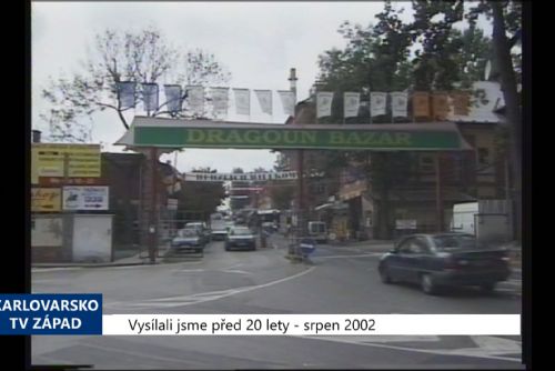 Foto: 2002 – Cheb: Nový tržní řád má omezit problémové tržnice (TV Západ)
