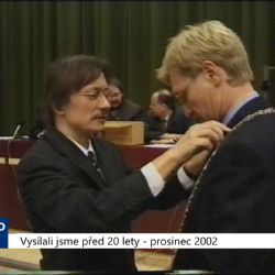 2002 – Cheb: Novým starostou města byl zvolen lékař Jan Svoboda (TV Západ)