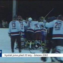 2002 – Cheb: Oblastními přeborníky v hokeji se stali Farmáři (TV Západ)