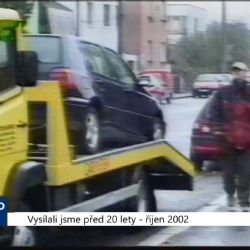 2002 – Cheb: Od nového roku budou strážníci nařizovat odtahy aut (TV Západ)