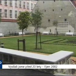 2002 – Cheb: Otevřela se zrekonstruovaná Klášterní zahrada (TV Západ)