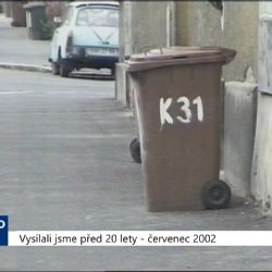 2002 – Cheb: Poplatek za odpady zaplatily jen dvě třetiny obyvatel (TV Západ)