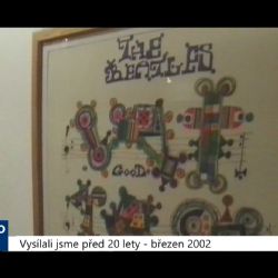 2002 – Cheb: Retrospektiva v GVU představí Zdeňka Seydla (TV Západ)