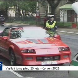 2002 – Cheb: Řidiči dostávali od dětí ovoce (TV Západ)