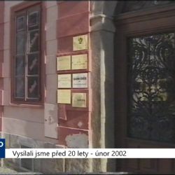 2002 – Cheb: Sazby za pronájmy se budou upravovat podle inflace (TV Západ)