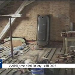 2002 – Cheb: Schváleny dvě významné změny při prodejích nemovitostí (TV Západ)