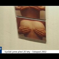 2002 – Cheb: Sedm slovenských fotografek se představilo v Galerii G4 (TV Západ)