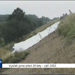 2002 – Cheb: Sesuv hráze Jesenice není nebezpečný (TV Západ)