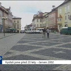 2002 – Cheb: Sobotní trhy v horní části náměstí mají pokračovat (TV Západ)