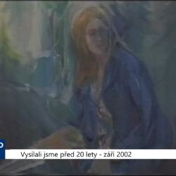 2002 – Cheb: U Kamene vystavuje Dalibor David (TV Západ)