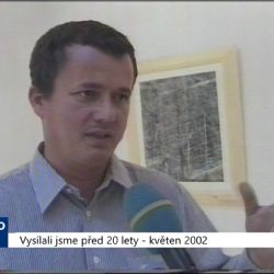 2002 – Cheb: V Galerii G4 vystavuje Tono Stano (TV Západ)