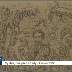 2002 – Cheb: V Galerii jsou unikátní Ensorovy grafické listy (TV Západ)