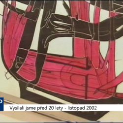2002 – Cheb: V GVU vystavuje surrealistka Alena Nádvorníková (TV Západ)